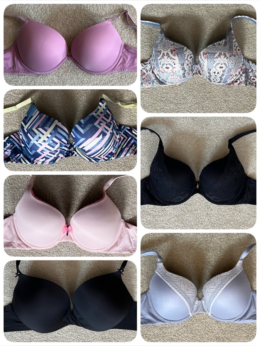 Bundle of 7 Victoria’s Secret Bras